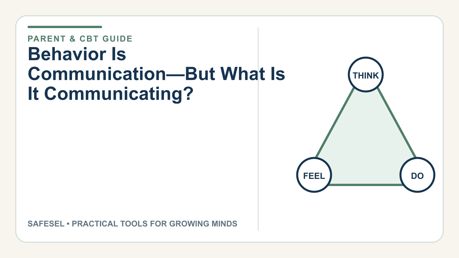 Behavior Is Communication—But What Is It Communicating?
