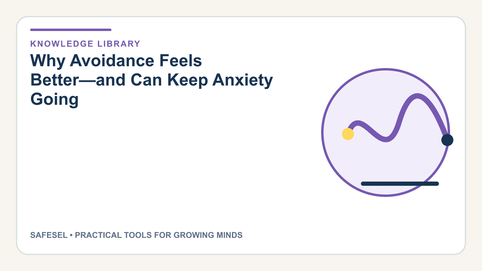 Why Avoidance Feels Better—and Can Keep Anxiety Going