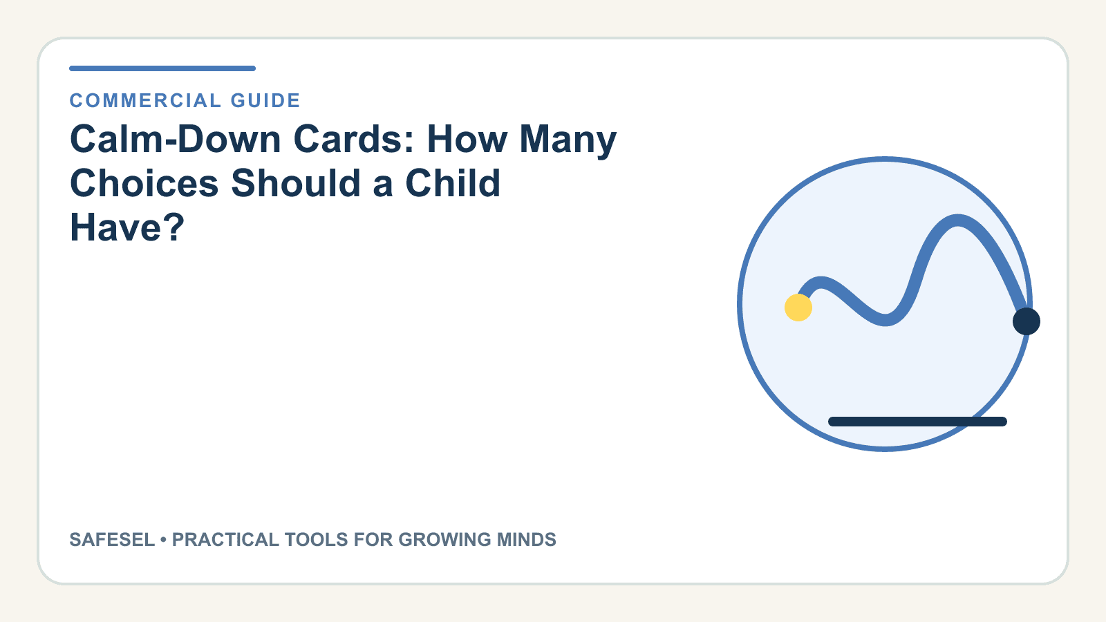 Calm-Down Cards: How Many Choices Should a Child Have?