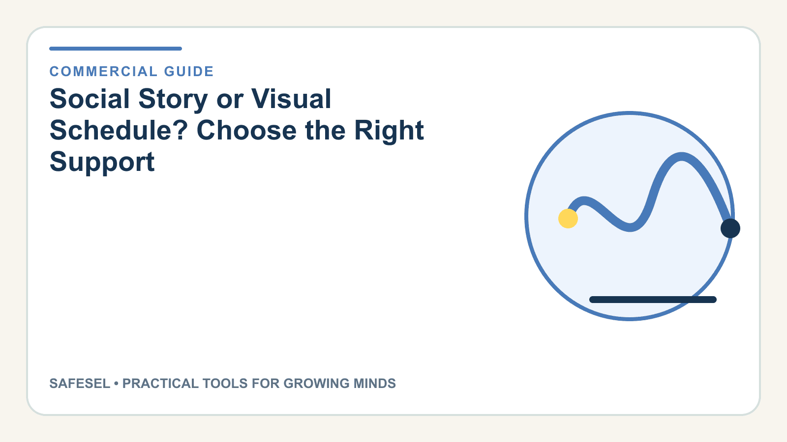 Social Story or Visual Schedule? Choose the Right Support