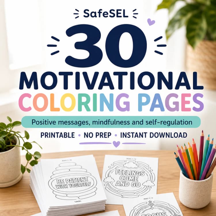 30 Motivational Coloring Pages