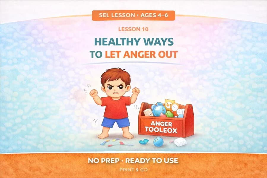 Anger Management Lesson: Social Emotional Learning