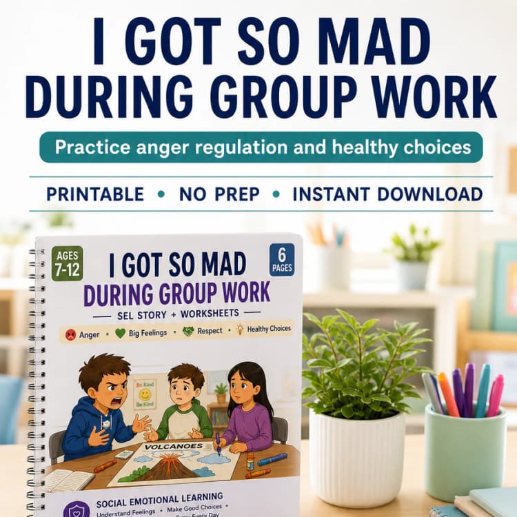 Anger Management Social Story for Kids