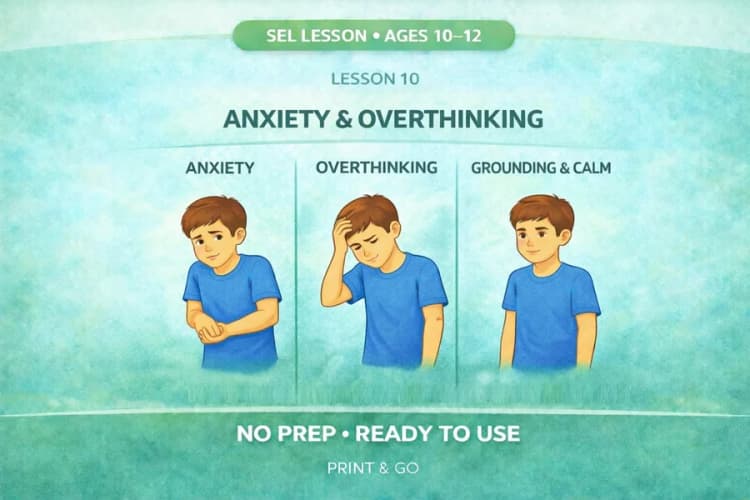 Anxiety Coping Lesson for Kids