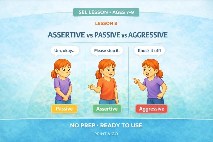 Assertive Communication Lesson for Kids