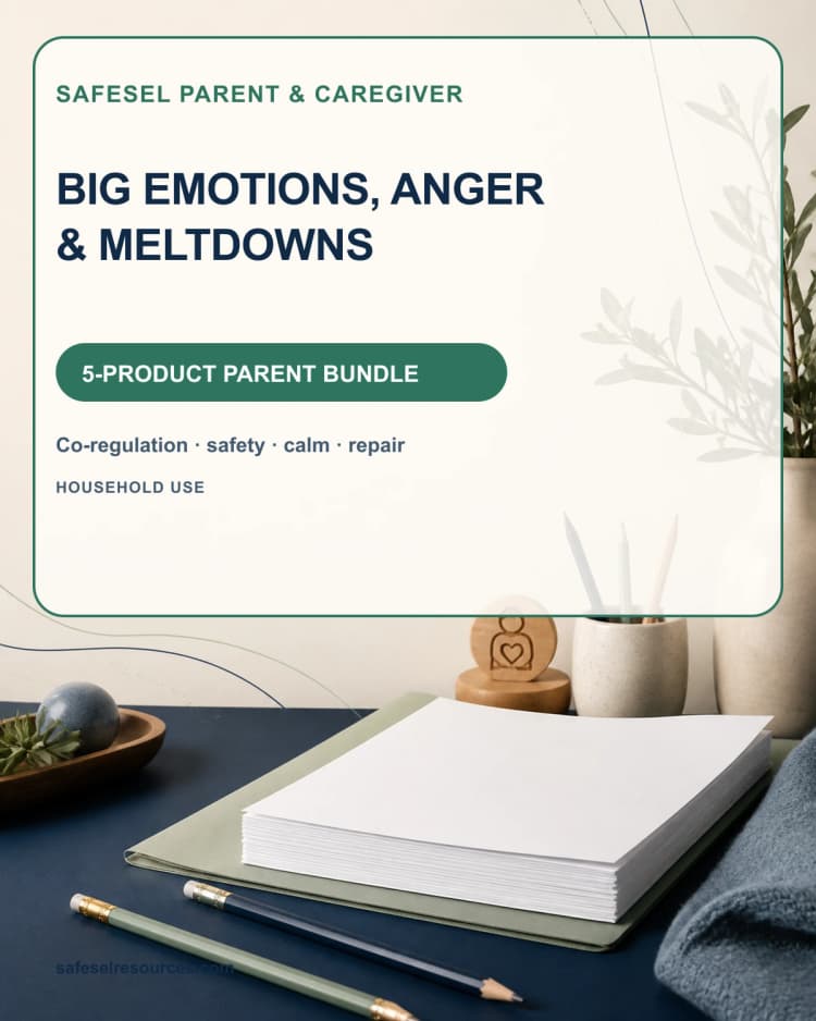 Big Emotions, Anger & Meltdowns Parent Bundle