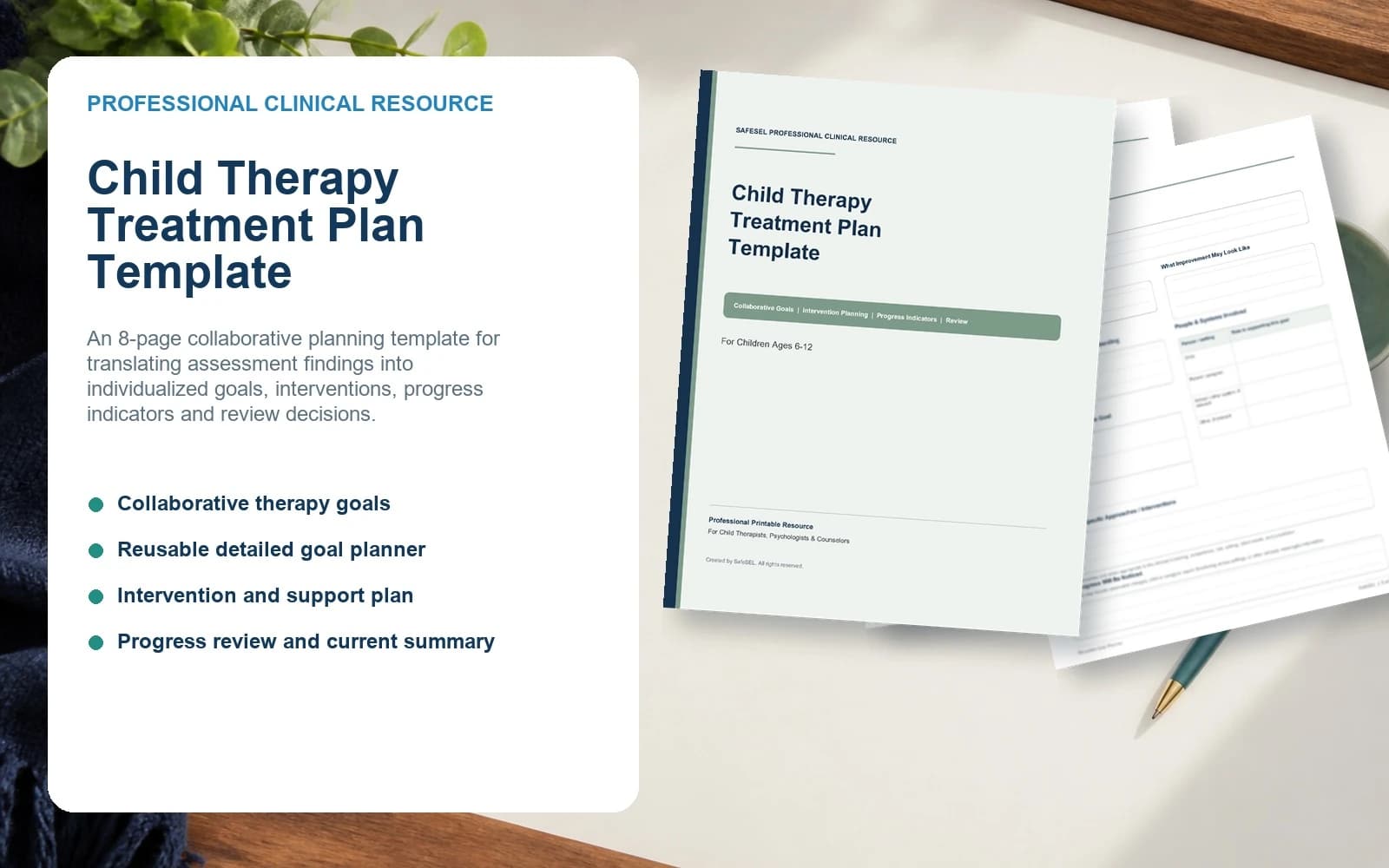 How to Write a Child Therapy Treatment Plan