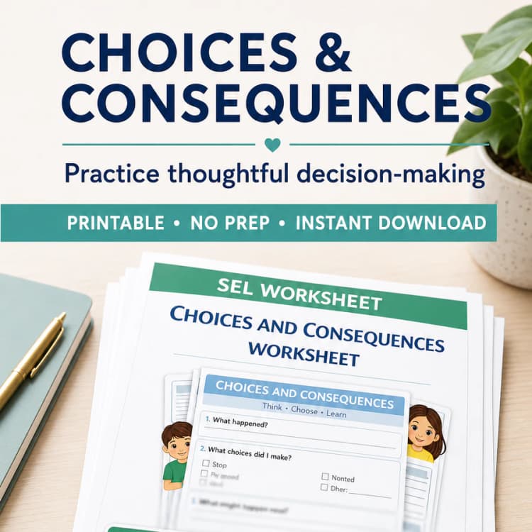 Choices and Consequences Worksheet