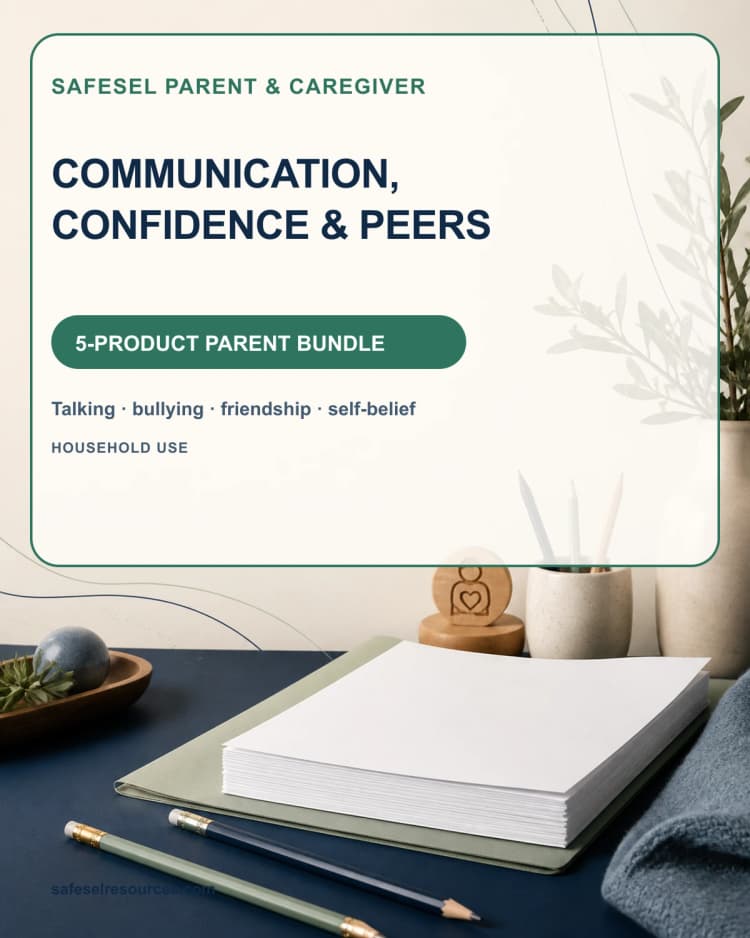 Communication, Confidence & Peer Relationships Parent Bundle
