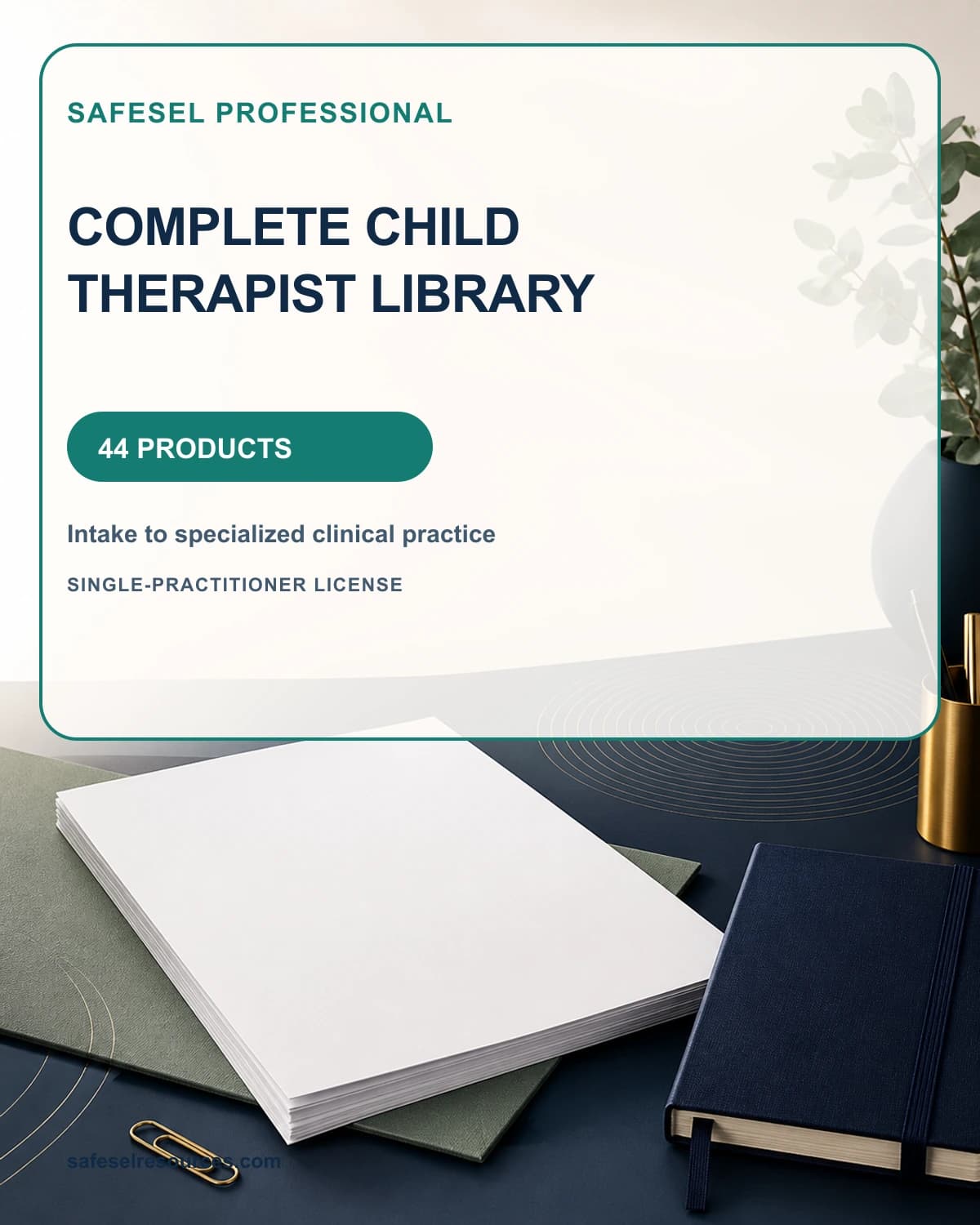 Complete Child Therapist Library — 44 Products