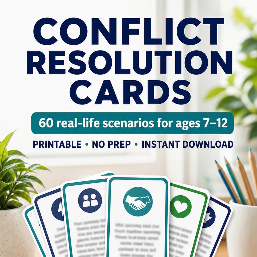 Conflict Resolution Scenario Cards