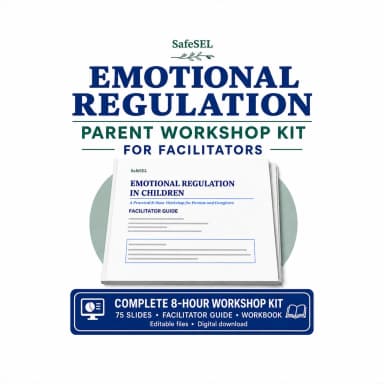 Emotional Regulation in Children Etsy listing preview 1