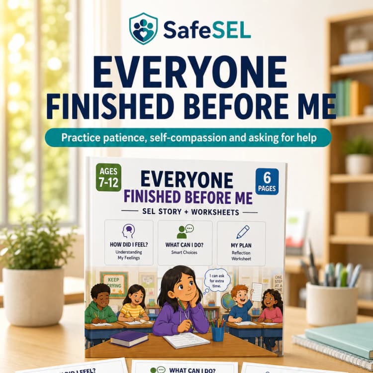 Everyone Finished Before Me — Social Story