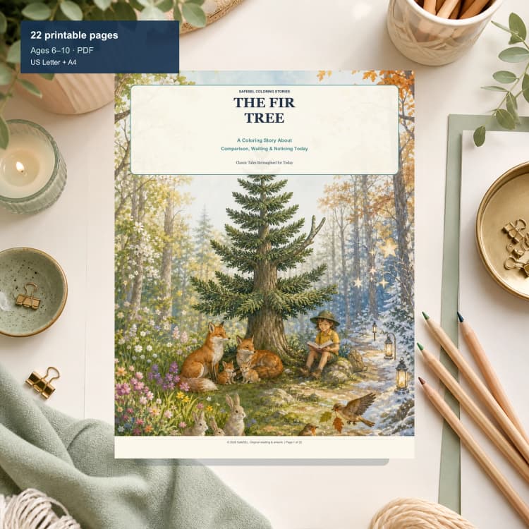 The Fir Tree Coloring Story