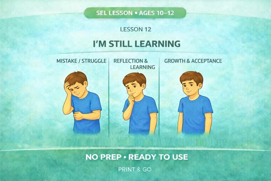 Growth Mindset Lesson for Kids