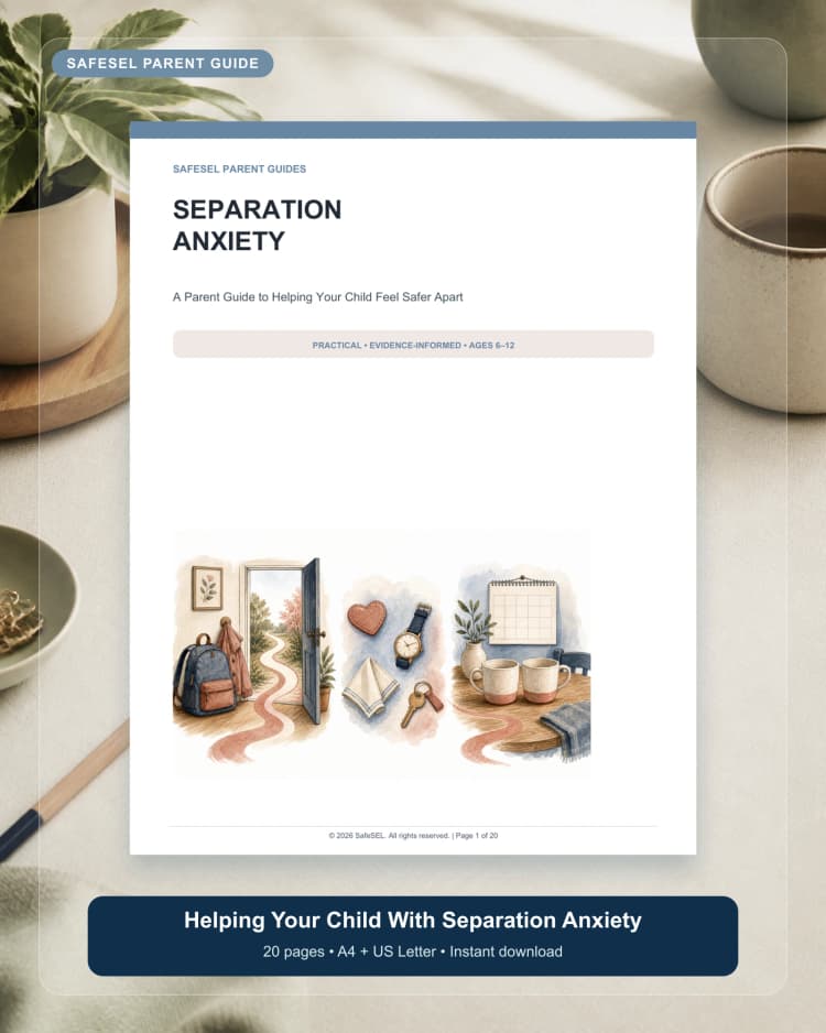 Helping Your Child With Separation Anxiety