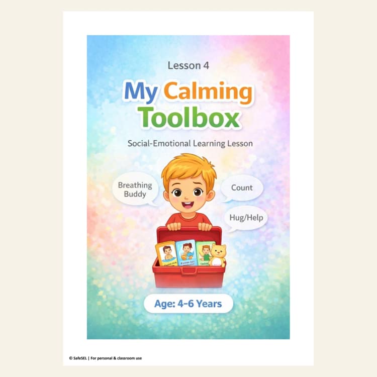My Calming Toolbox — SEL Lesson Ages 4–6