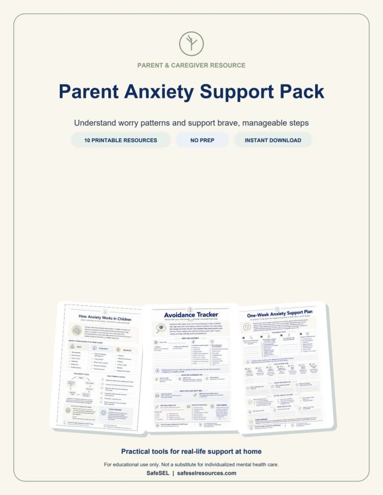 Parent Anxiety Support Pack