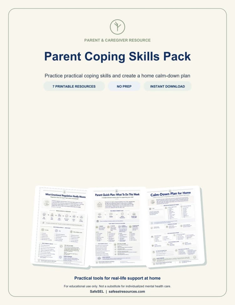 Parent Coping Skills Pack