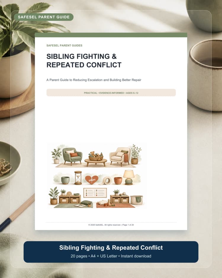 Sibling Fighting & Repeated Conflict