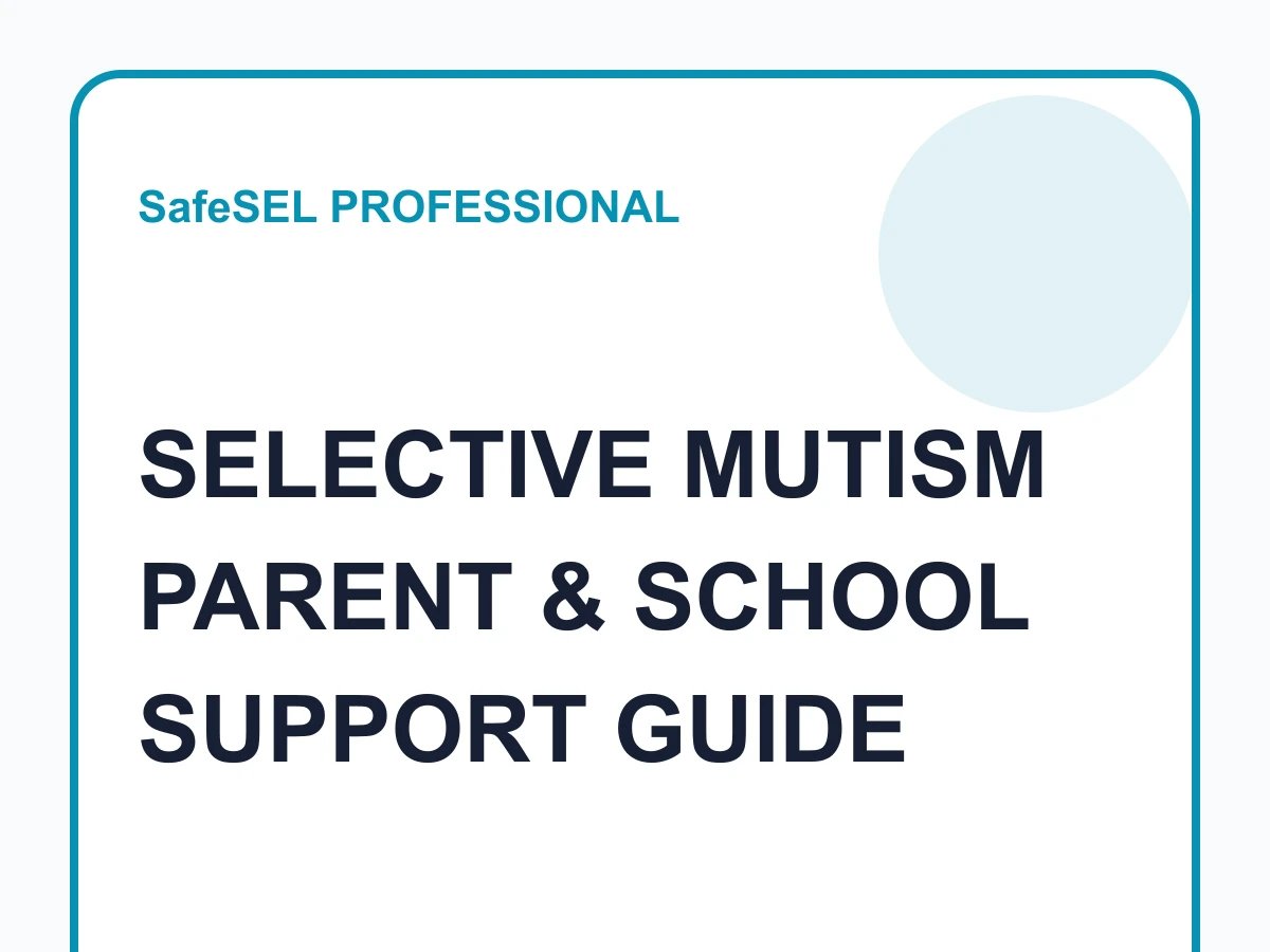 How to Reduce Speaking Pressure for a Child With Selective Mutism