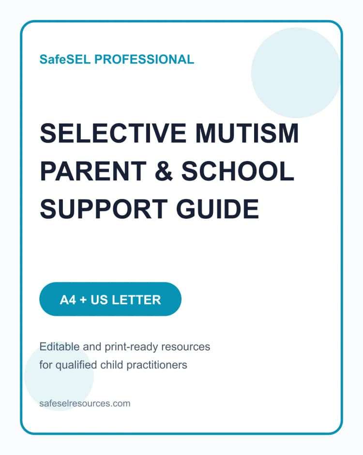 Selective Mutism Parent & School Support Guide