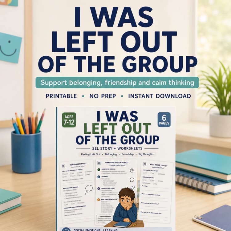 Social Story Worksheets for Kids