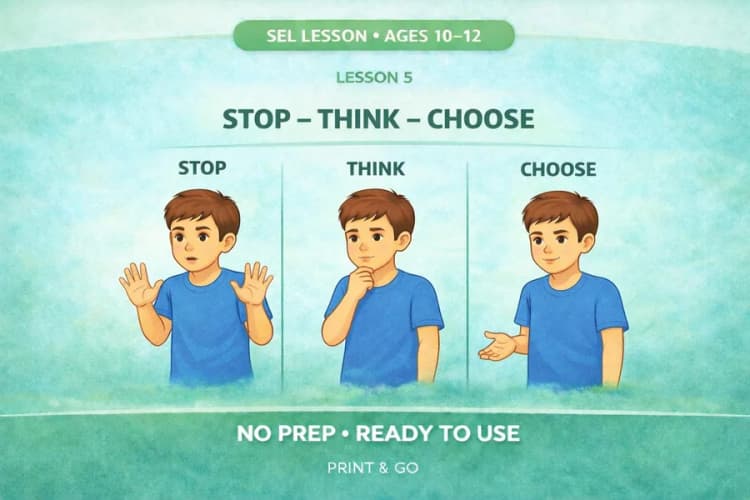 Stop – Think – Choose Ages 10-12