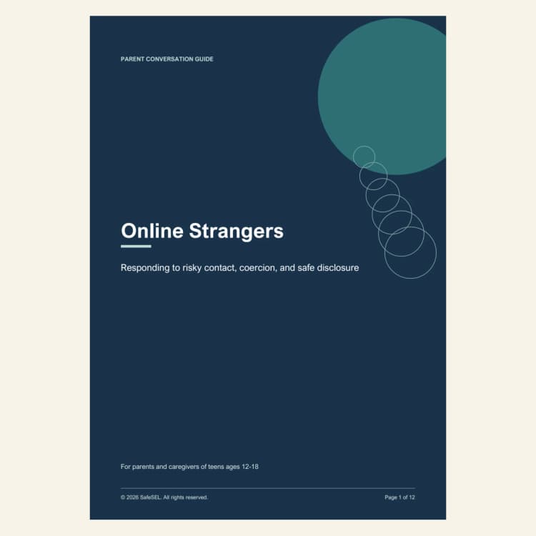 Online Strangers Safety Guide for Teens