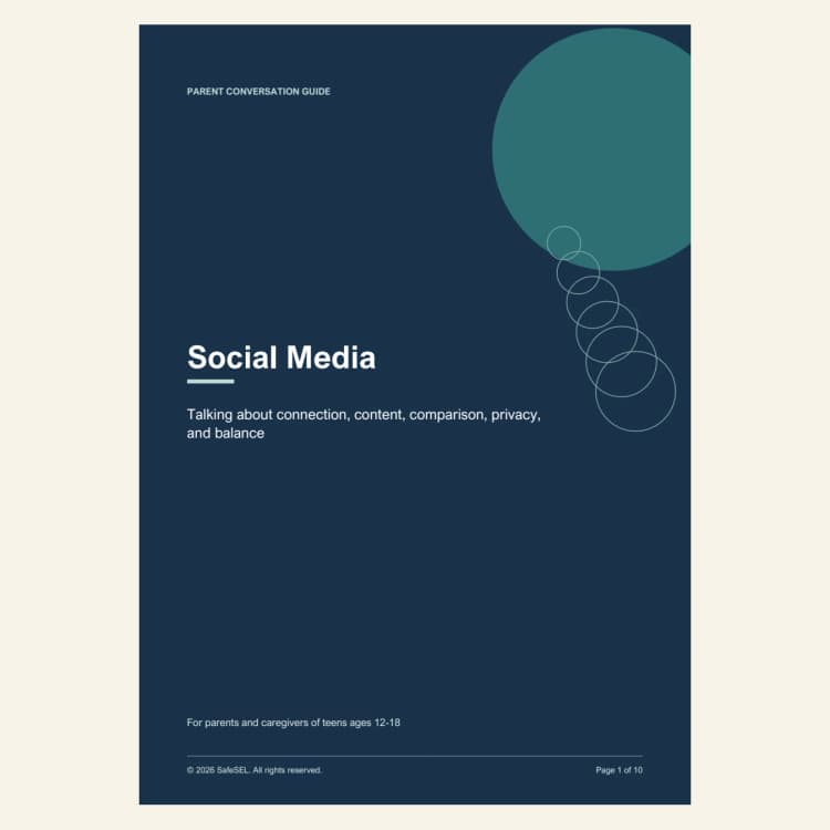 Teen Social Media Safety Parent Guide
