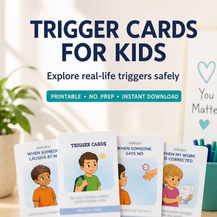 Trigger Cards for Kids and Teens