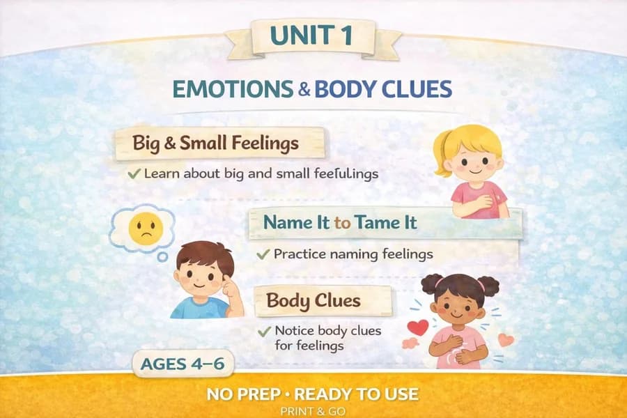 Understanding Emotions for Kids Ages 4–6