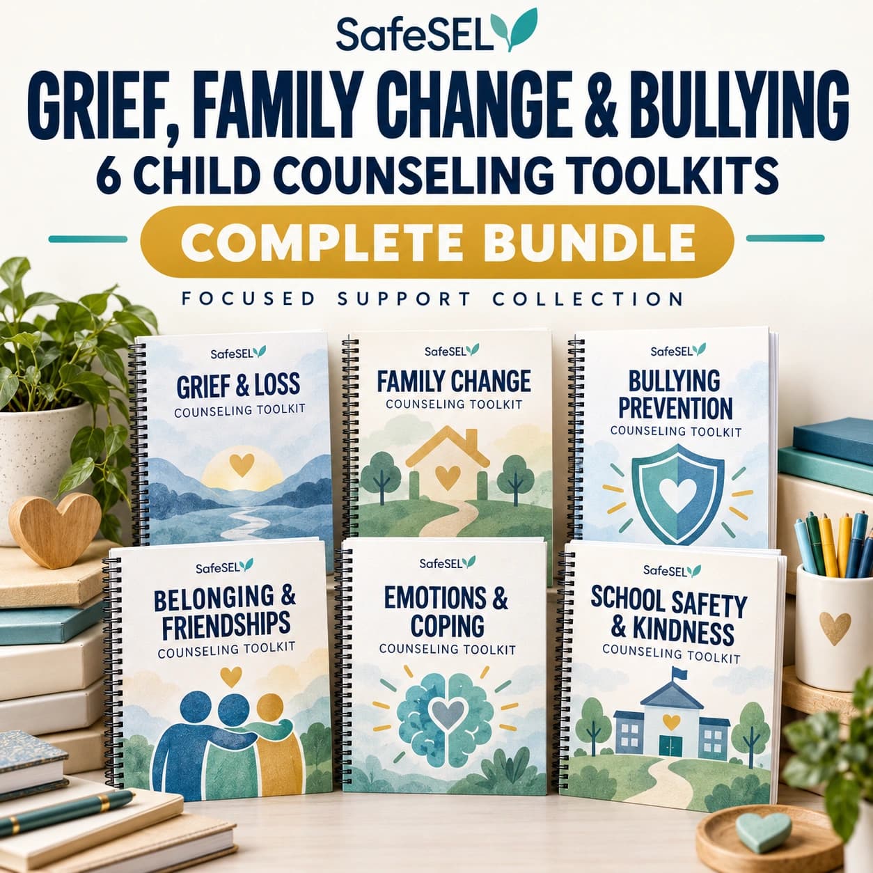 Loss, Family Change & Relational Stress Therapist Bundle