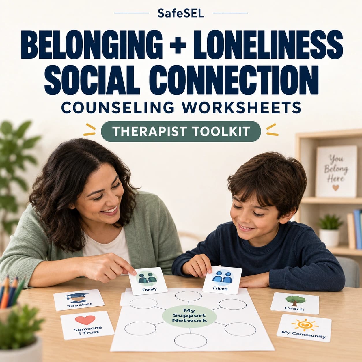 Belonging, Loneliness & Social Disconnection Therapist Toolkit