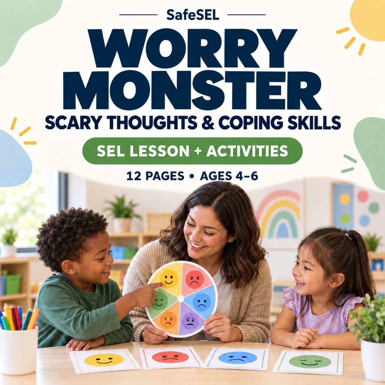 Meet My Worry Monster — SEL Lesson Ages 4–6