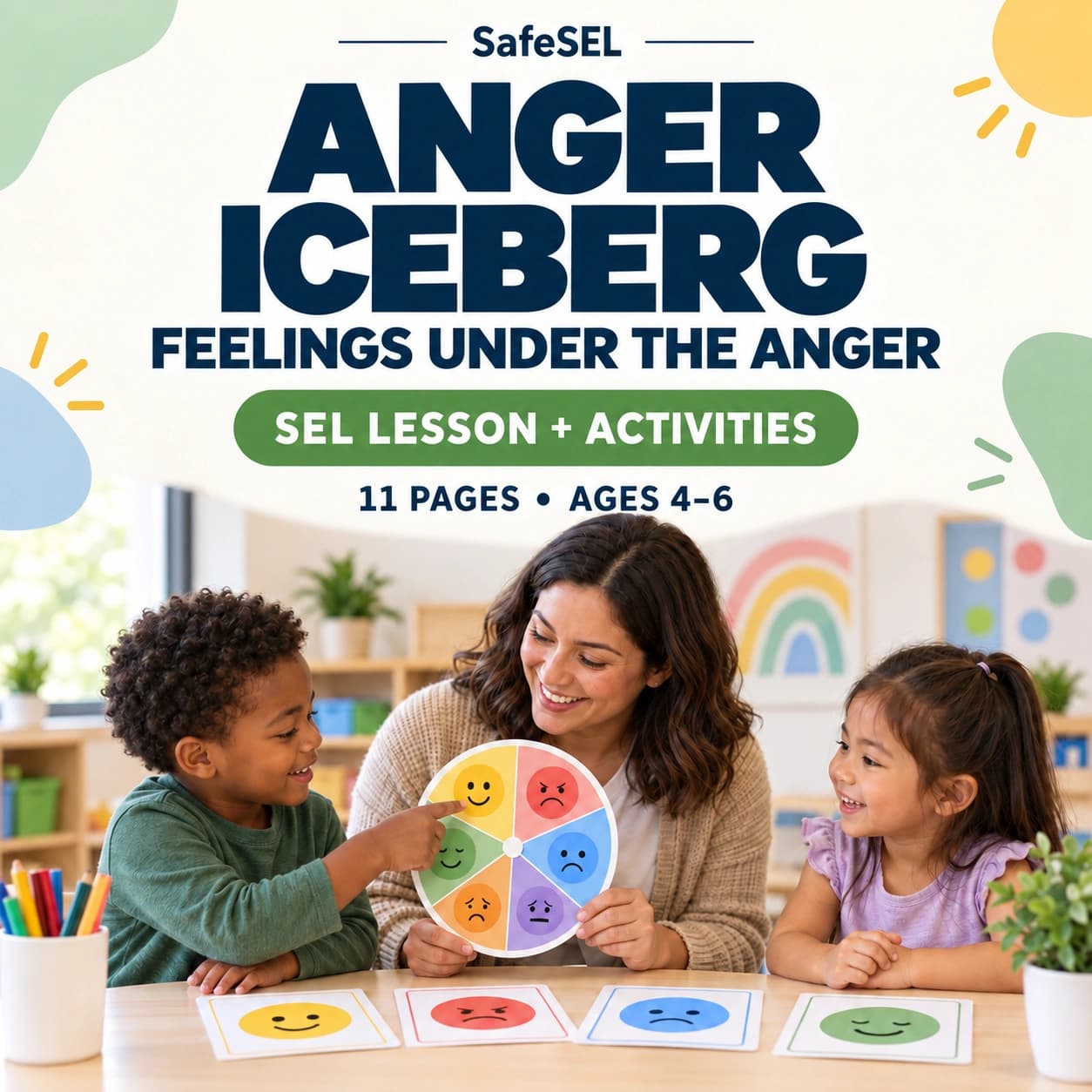 Anger Iceberg Lesson Ages 4–6