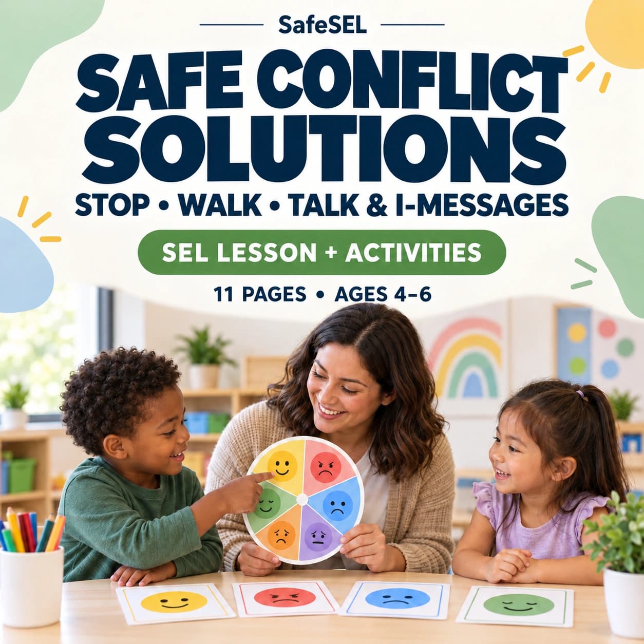 Bullying & Conflict Resolution — SEL Lesson Ages 4–6