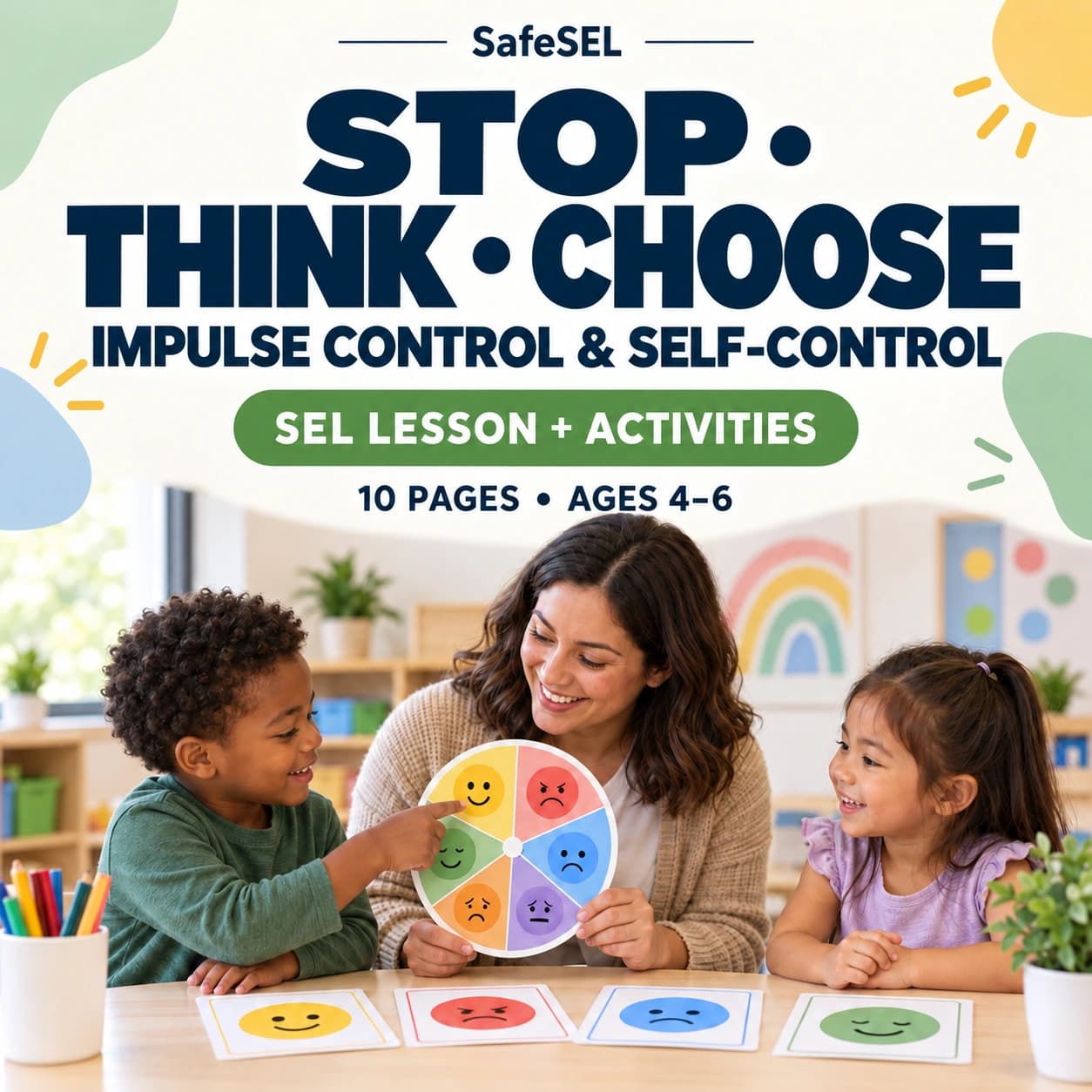 Stop–Think–Choose — SEL Lesson Ages 4–6