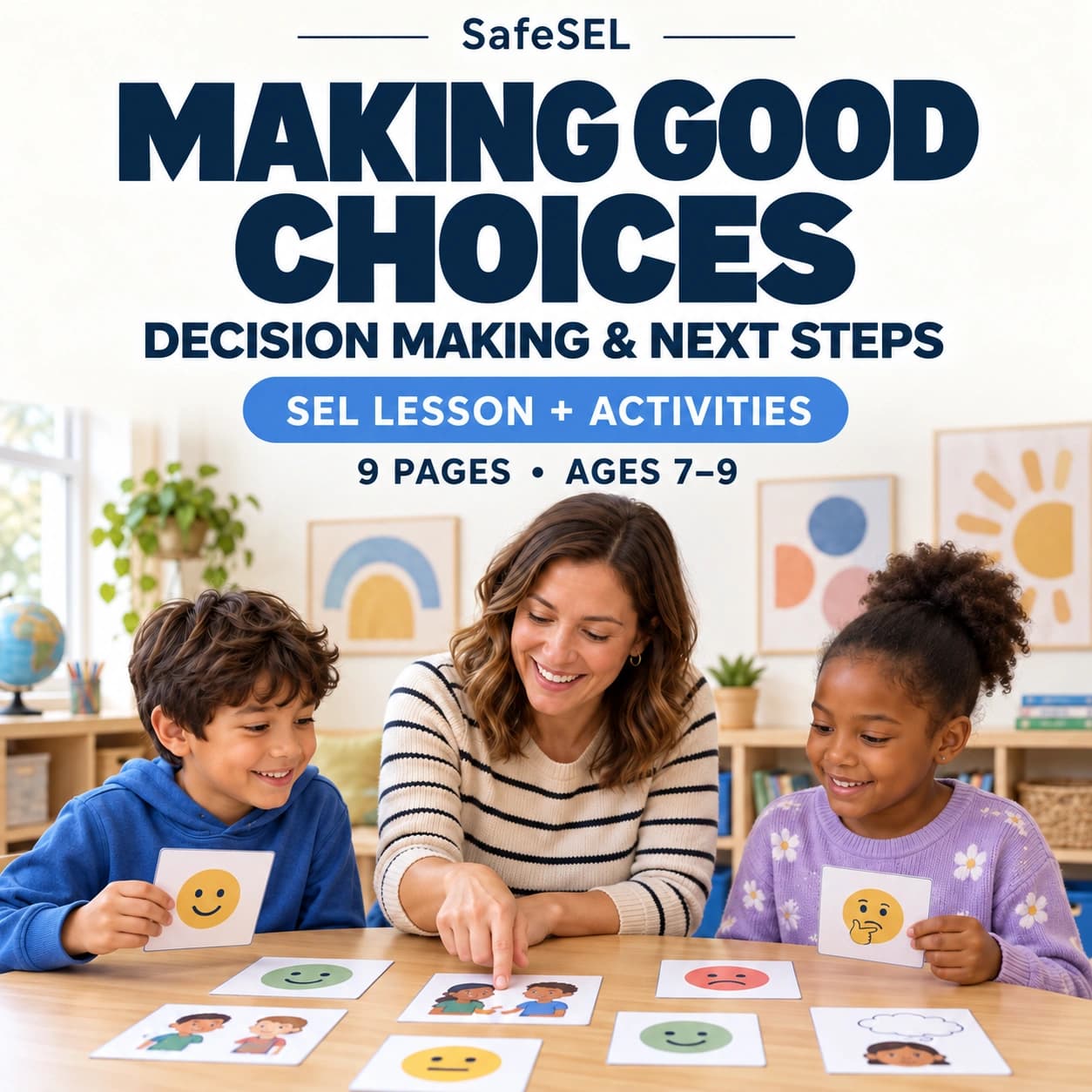 Better Choices Social Emotional Learning Lesson: (Ages 7-9) (PDF)