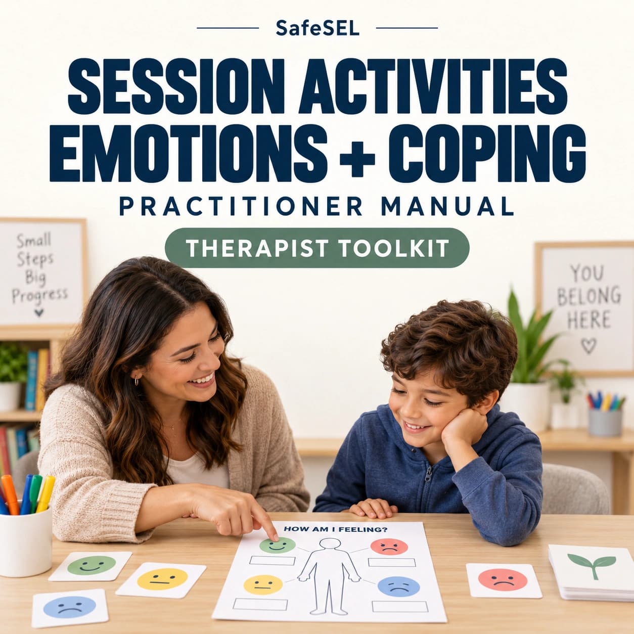 Child Therapy Session Activities Pack