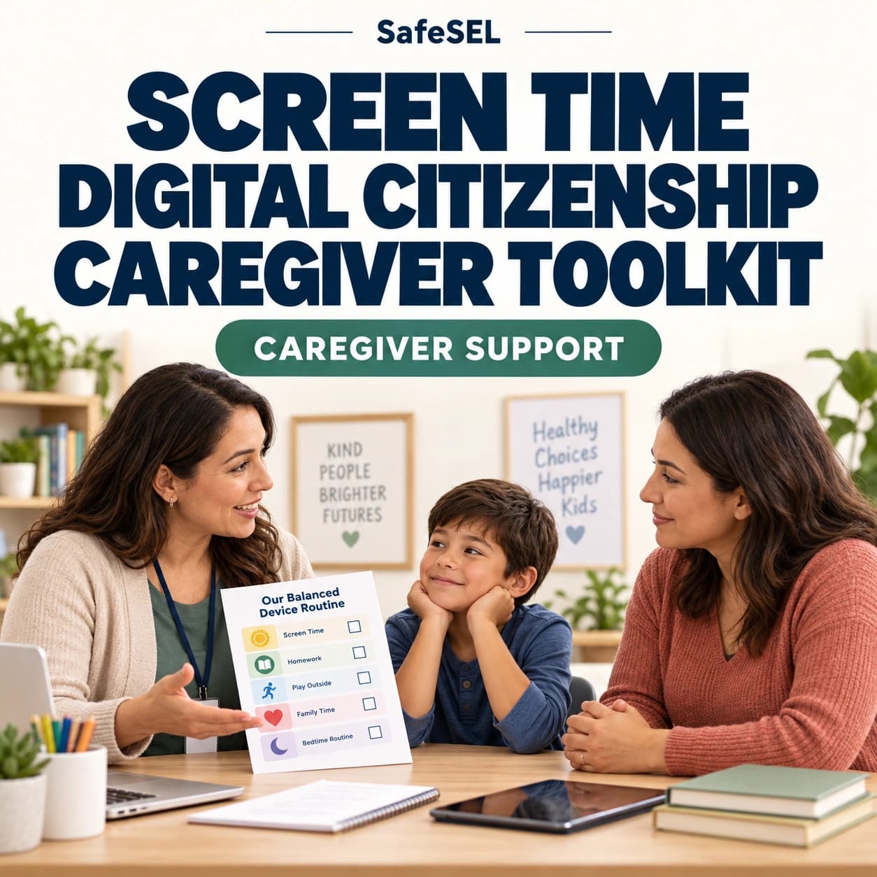 Digital Life & Screen Conflict Parent Toolkit