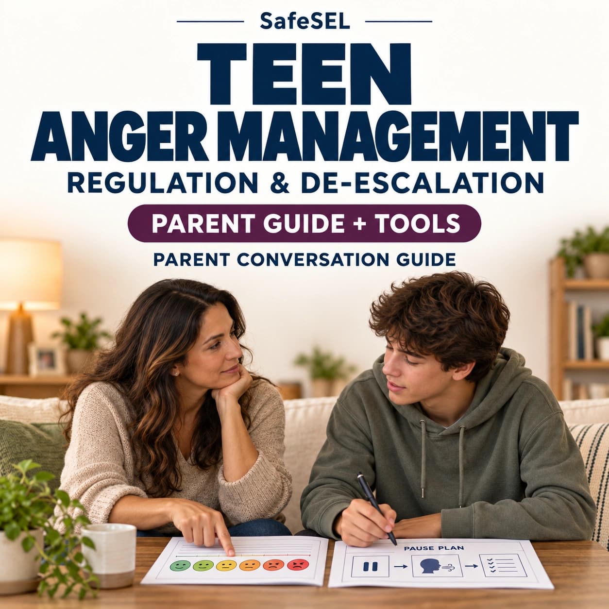 Anger: Parent Conversation Guide for Teens