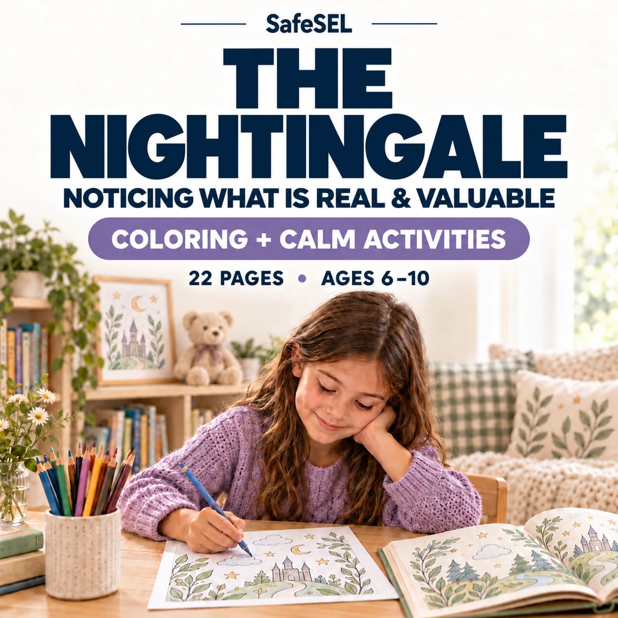 The Nightingale Coloring Story