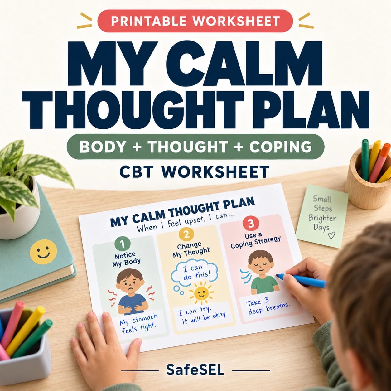Calm Plan — CBT Worksheet