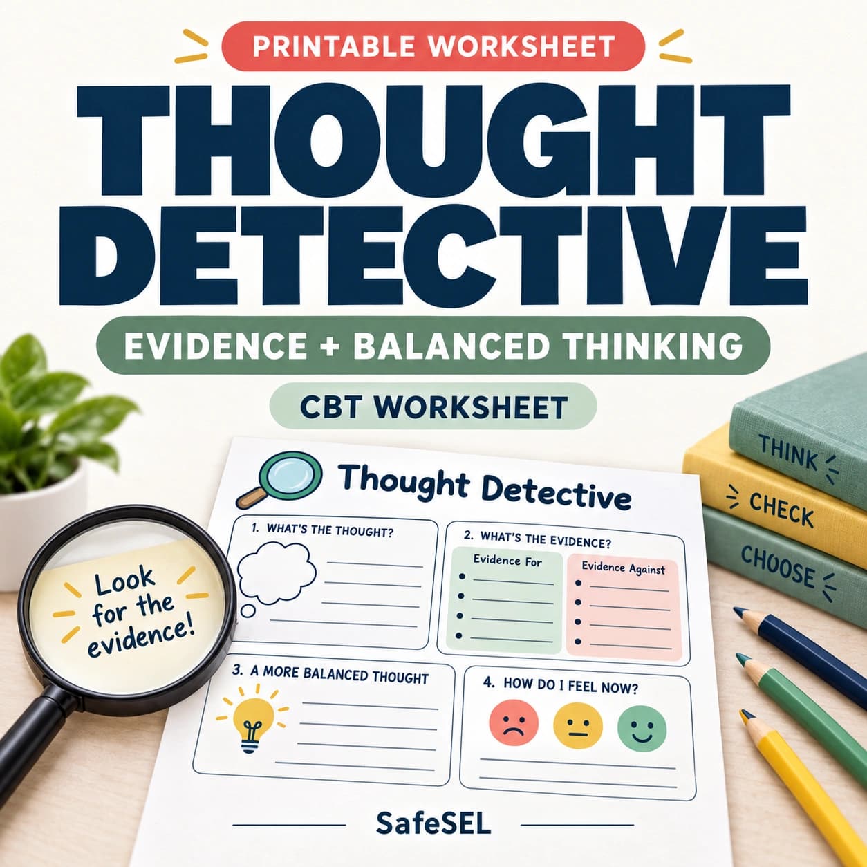 Thought Detective — CBT Worksheet