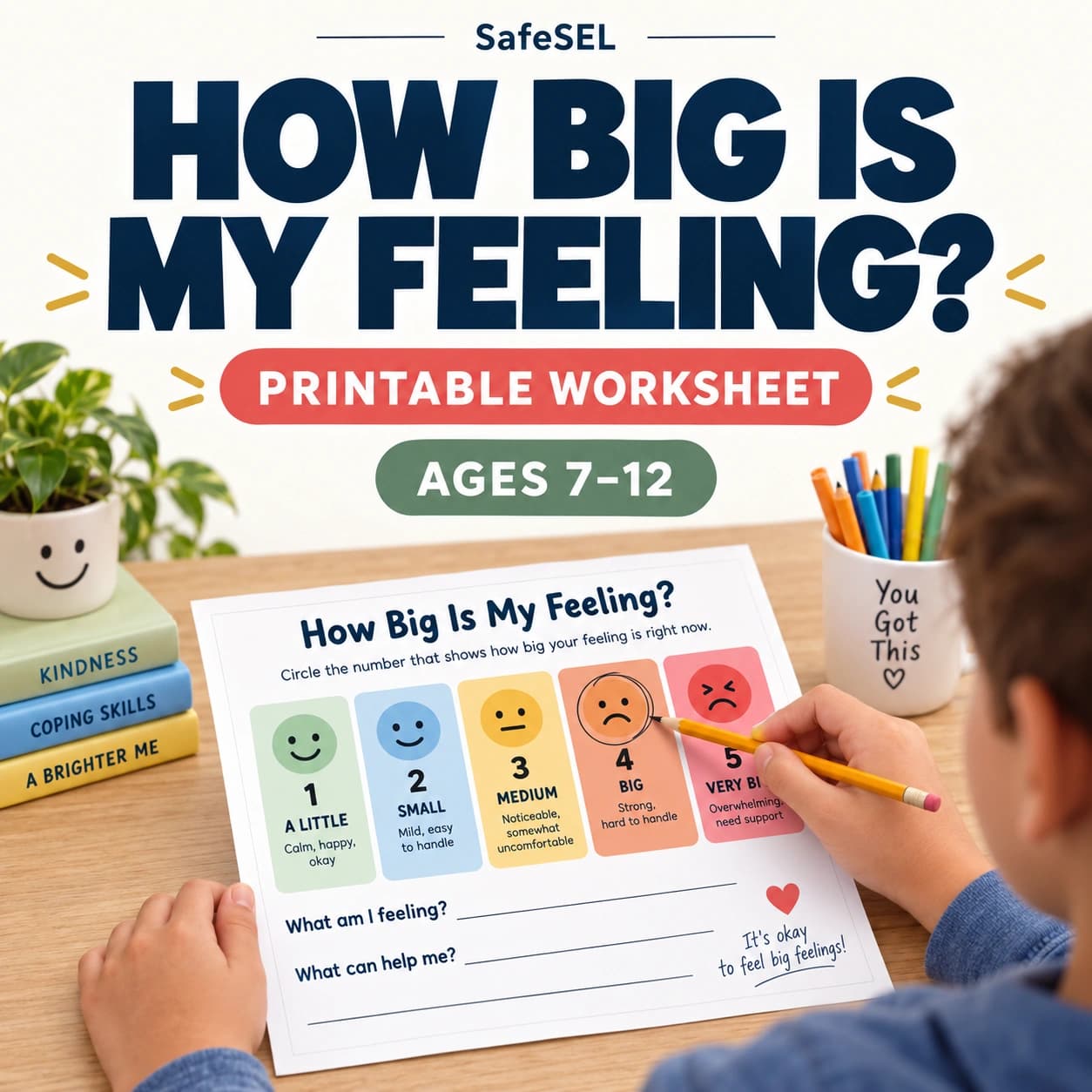 How Big Is My Feeling Worksheet