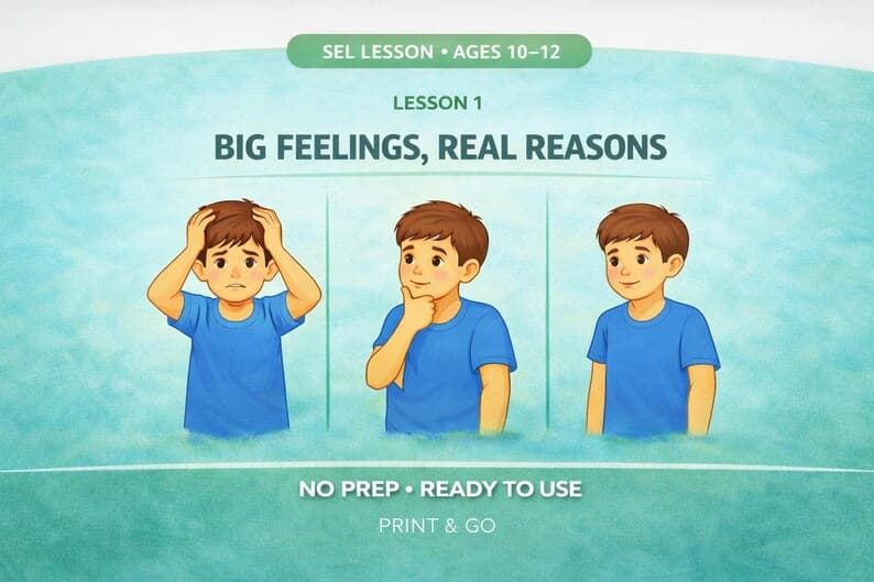 Big Feelings Lesson for Kids