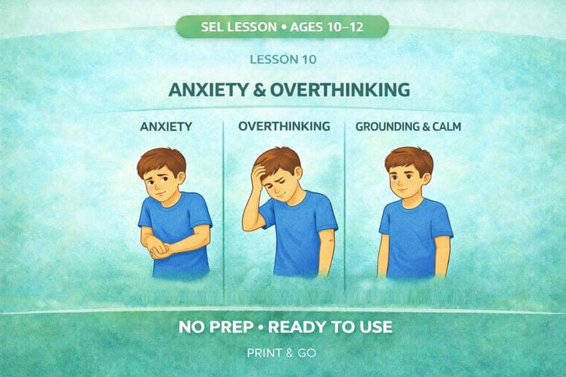 Anxiety Coping Lesson for Kids