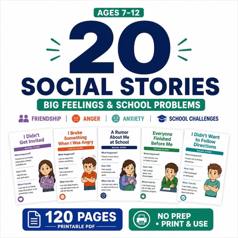 20 Social Stories for Kids