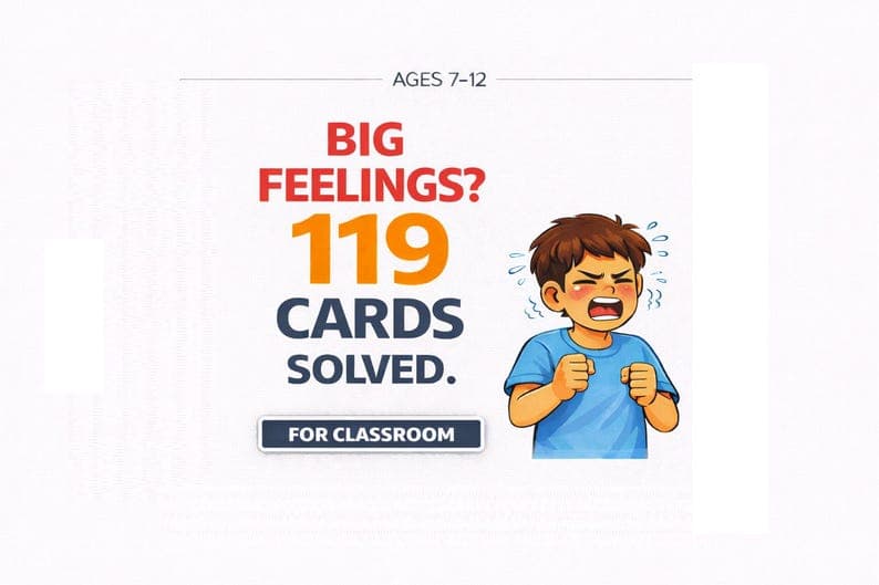 Emotional Regulation Cards for Kids